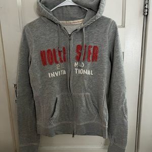 Light Gray Hollister Hoodie